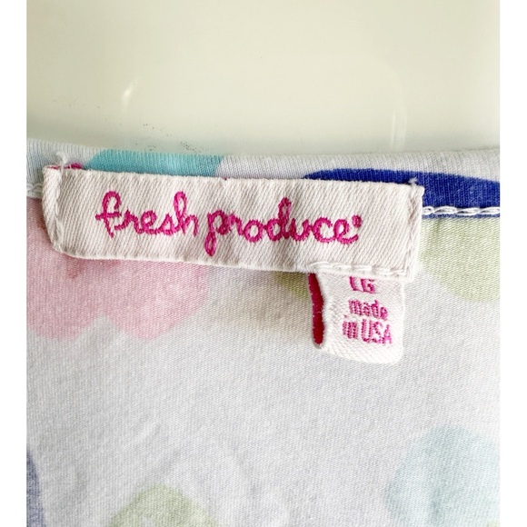 Fresh Produce Rainbow Blooms Floral Fiona Tank Top Womens Large Colorful - Picture 3 of 6